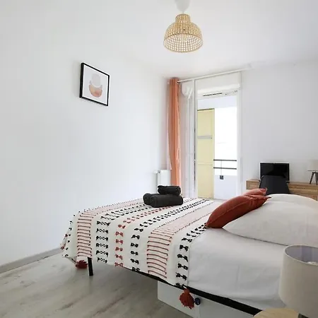Apartment New-le Patio St Cyprien - Parking - Terrasse - Netflix Toulouse